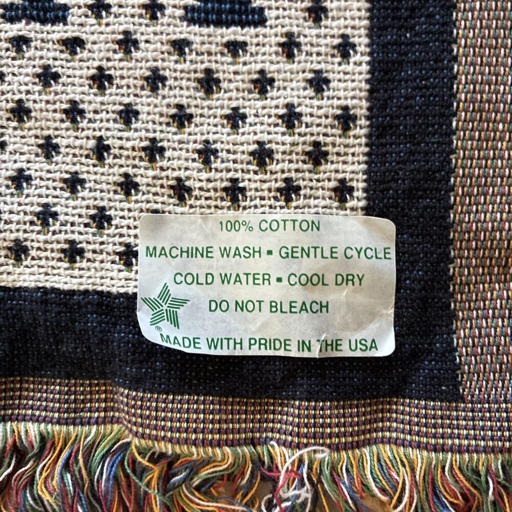 NWT Boy Scouts Of America Cotton Throw Blanket, Alamo Area Council, 100% Cotton - Picture 6 of 12